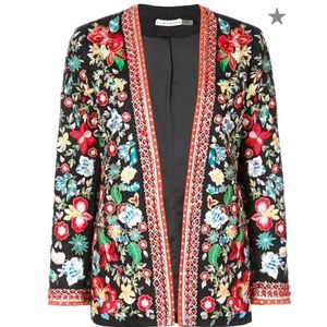 Alice + Olivia Jenice embellished jacket